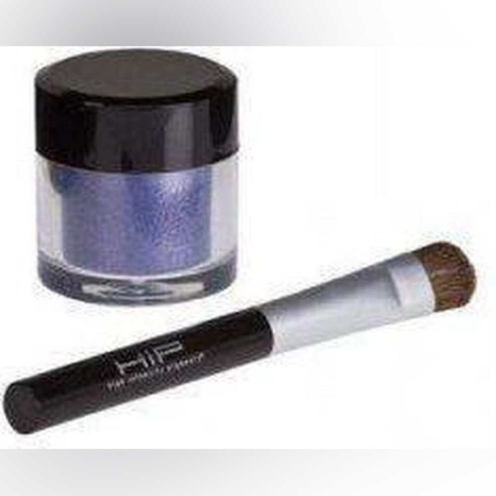 L'OREAL HIP Shocking Shadow Pigments with Brush Valiant Purple Eyeshadow NIB